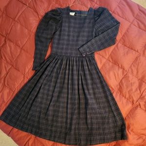 Laura Ashley wool dress